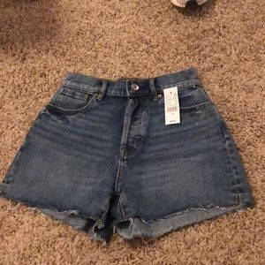 Pacsun Highrise Jean Shorts